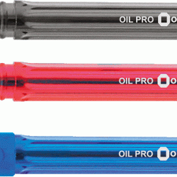 Lodīšu pildspalva OPTIMA OIL PRO, 0,5mm, melna