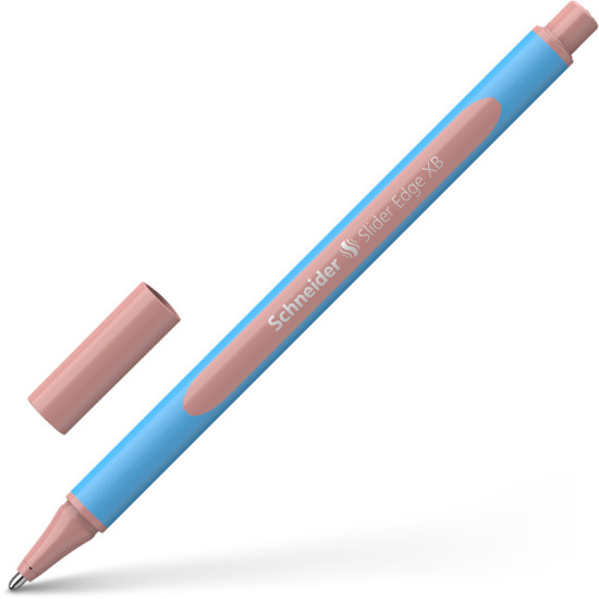 Lodīšu pildspalva Schneider SLIDER EDGE XB Pastel, 1.2 mm, beša kr.