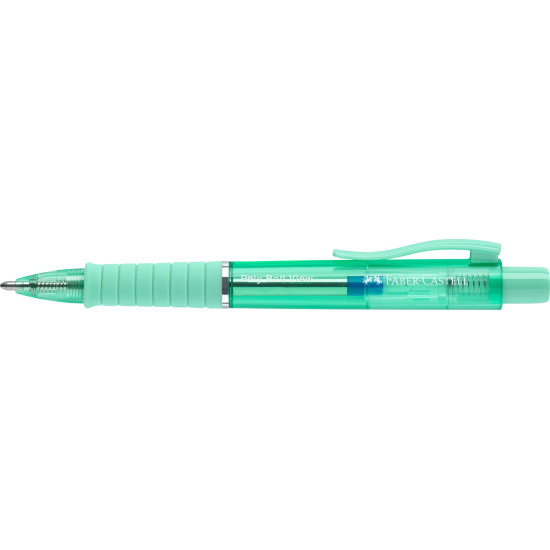 Pastapliiats Faber-Castell Poly Ball View Jelly Mint