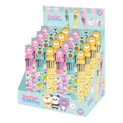 Lodīšu pildspalva Keyroad 0.7mm, 10 krāsas