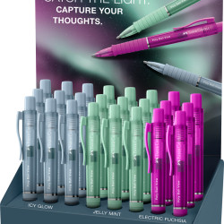 Lodīšu pildspalvu komplekts Faber-Castell Poly Ball View, 24gab/iep