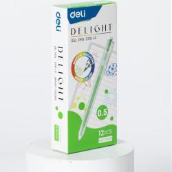Гелевая ручка DELI Light Green 05 мм