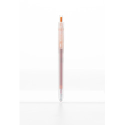 Gēla pildspalva Deli Delight, 0.5mm, automātiska, oranža