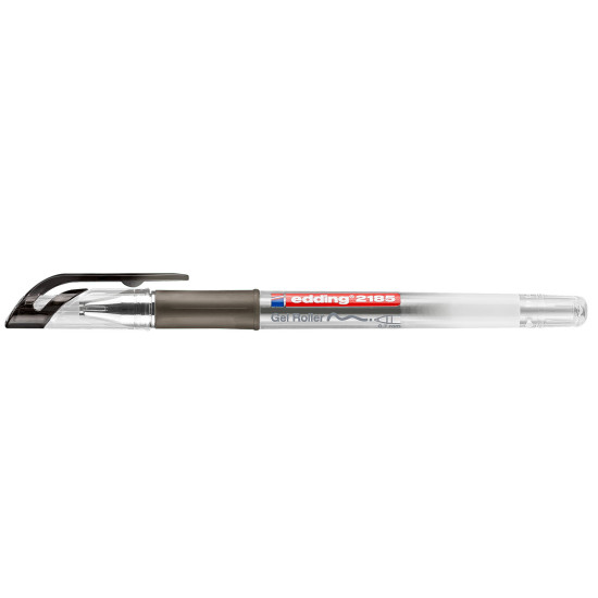 Gēla pildspalva Edding 2185, 0.7mm, melna