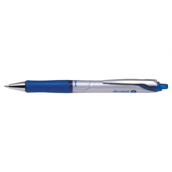 Ручка Pilot Acroball Metallic 07мм синяя