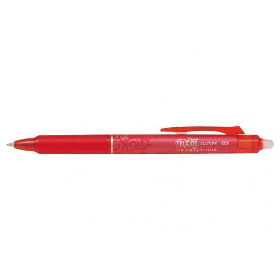 Ручка Pilot Frixion Clicker 05мм красная стирающаяся