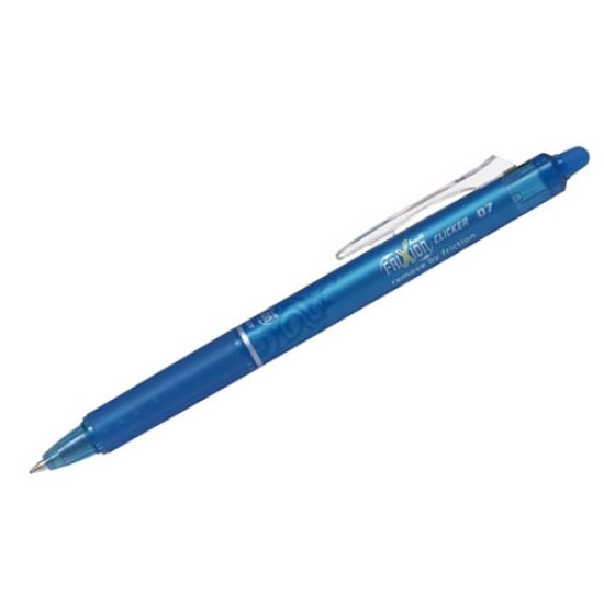 Ручка Pilot Frixion Clicker 07мм стирающая синяя