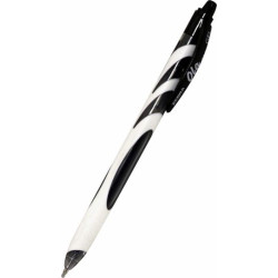 Ballpoint pen Zebra Telescope Stylus grey barrel blue ink