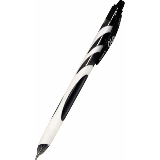 Ballpoint pen Zebra Telescope Stylus grey barrel blue ink