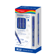 Gēla pildspalva Keyroad 0.7mm  izdzēšama, zilā