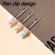 Gēla pildspalva Deli G160-BK 0,5mm, izdzēšama, melna