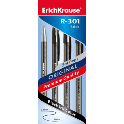 Ручка гел. Erich Krause R-301 Original Gel 0,5 черная 42721
