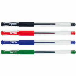 Gēla pildspalva GRAND GEL G-101, 0,5mm, melna
