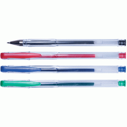 Gēla pildspalva OFFICE PRODUCTS CLASSIC, 0,7mm, melna