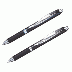 Gēla pildspalva Pentel Energel Permanent BLP-77, 0,7mm, zila