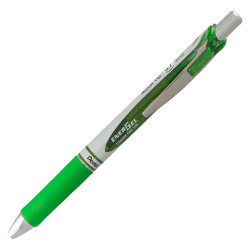Gēla pildspalva Pentel Energel BL77, 0,7mm, aitomātiska, laima kr.