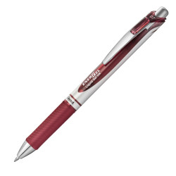 Gēla pildspalva Pentel Energel BL77, 0,7mm, automātiska, burgundy