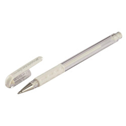 Gēla pildspalva Pentel Hybrid Gel Grip K118, 0.8 mm, balta