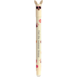 Гелевая ручка EberhardFaber "Erase it! Summer Lama", Blue, Стираемая