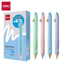 Стираемая гелевая ручка Deli "G310", Blue, с конфетным дизайном