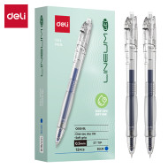 Гелевая ручка Deli "Lineum Gel", Blue, быстросохнущая