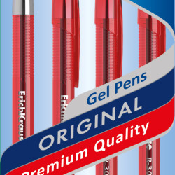 Ручка гел. Erich Krause R-301 Original Gel 0,5 красная 42722