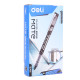 Rolleris Deli Q20220, 0.5mm, melns