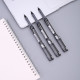 Rolleris Deli Q20220, 0.5mm, melns