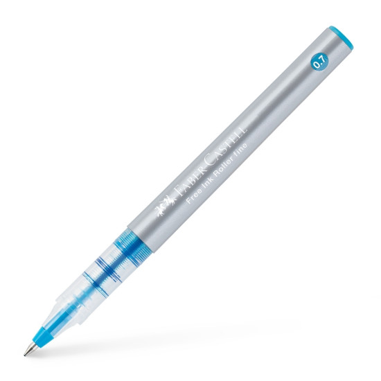 Tintes pildspalva Faber-Castell 0.7 gaiši zila