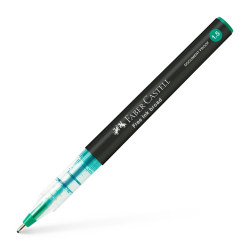 Tintes pildspalva Faber-Castell B, 1.5mm, arhīvdroša, zaļa