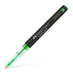 Tintes pildspalva Faber-Castell B, 1.5mm, arhīvdroša, gaiši zaļa