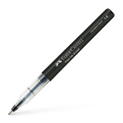 Tintes pildspalva Faber-Castell B,1.5mm, arhīvdroša, melna