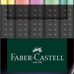 Ручки Faber-Castell Grip Finepen 04мм пастель 5шт
