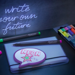 Ручки Faber-Castell Finepen Grip 04мм 5шт неоновые
