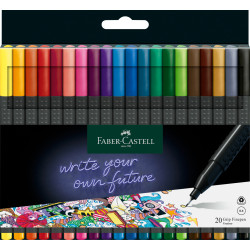 Ручки Faber-Castell Grip Finepen 04мм 20цветов