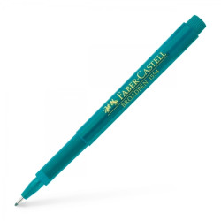 Tintes pildspalva  Faber-Castell Broadpen Document 1554, 0.8mm, tirkīza
