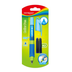 Rolleris Keyroad Luxury 0.7mm, 2 tintes kapsulas komplektā, zils