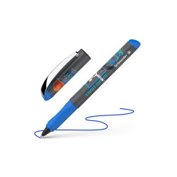 Картриджная ручка-роллер Schneider Inx Sportive Баскетбол, Плавное письмо