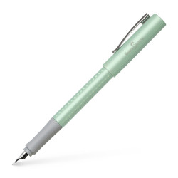 Перьевая ручка Faber-Castell Grip 2010 Мятная с латунной отделкой