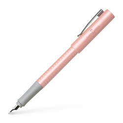 Перьевая ручка Faber-Castell Grip 2011 Розовое перламутровое перо