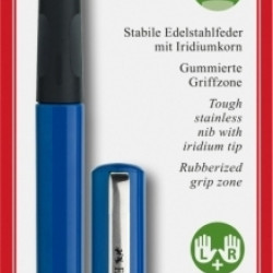 Перьевая ручка Faber-Castell School+ синяя стираемая