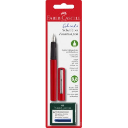 Ручка Faber-Castell School+ Красная Стираемые чернила