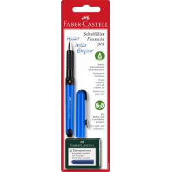 Перьевая ручка Faber-Castell Fresh School 1+ Стираемые чернила