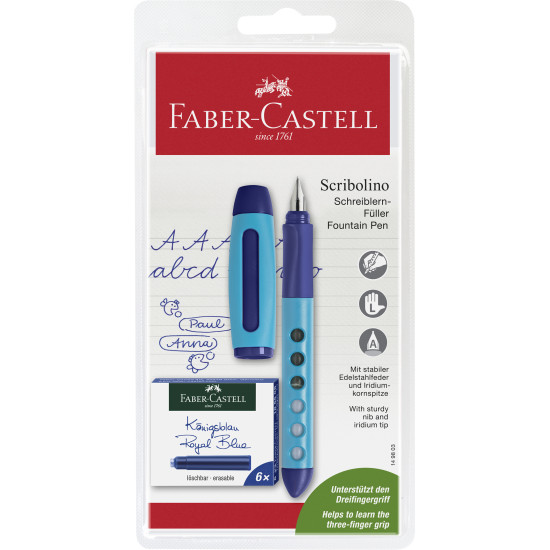 Sulepea Faber-Castell Scribolino vasakukäelistele