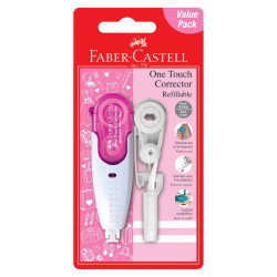 *Korekcijas lente Faber-Castell One Touch Refillable 5mmx6m + maiņas lente