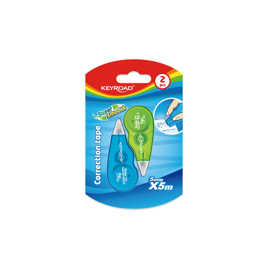 Корректор Keyroad miniPET 5х5мм 2шт