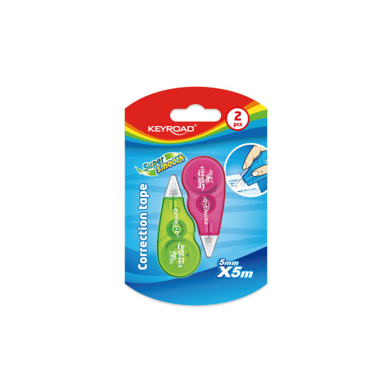 Корректор Keyroad miniPET 5х5мм 2шт