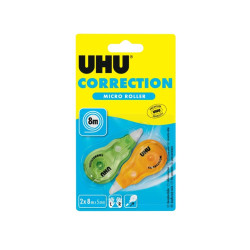 UHU Correction Micro roller 8mx5mm 2pcs