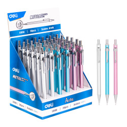 Mehāniskais zīmulis Deli U999, 0.5mm, asorti