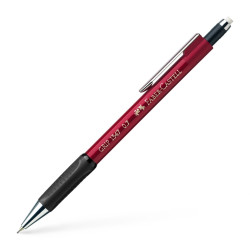 Mehāniskais zīmulis Faber-Castell 1347 0.7mm, metāliski sarkans korpuss